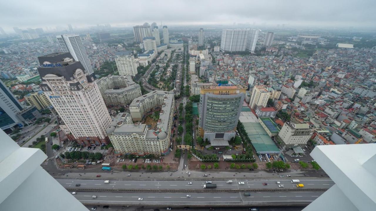 BOM HOMES- VINHOMES SKYLAKE- SERVICE APARTMENt Hanoi Exterior foto